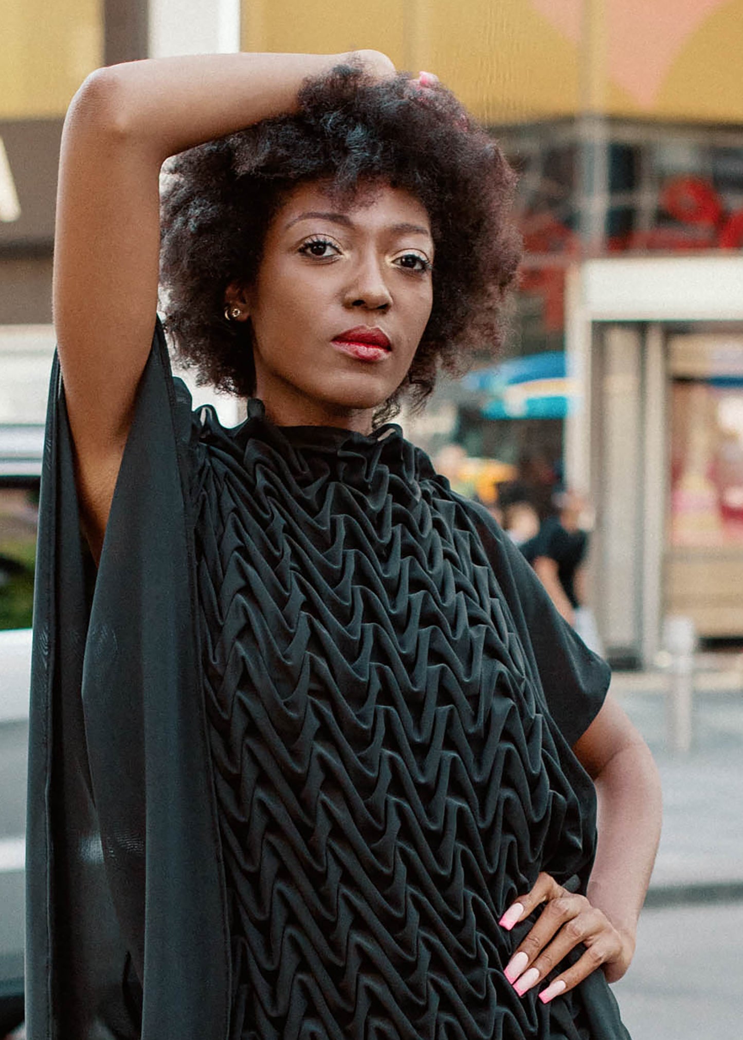 Dark Wave Long Dress