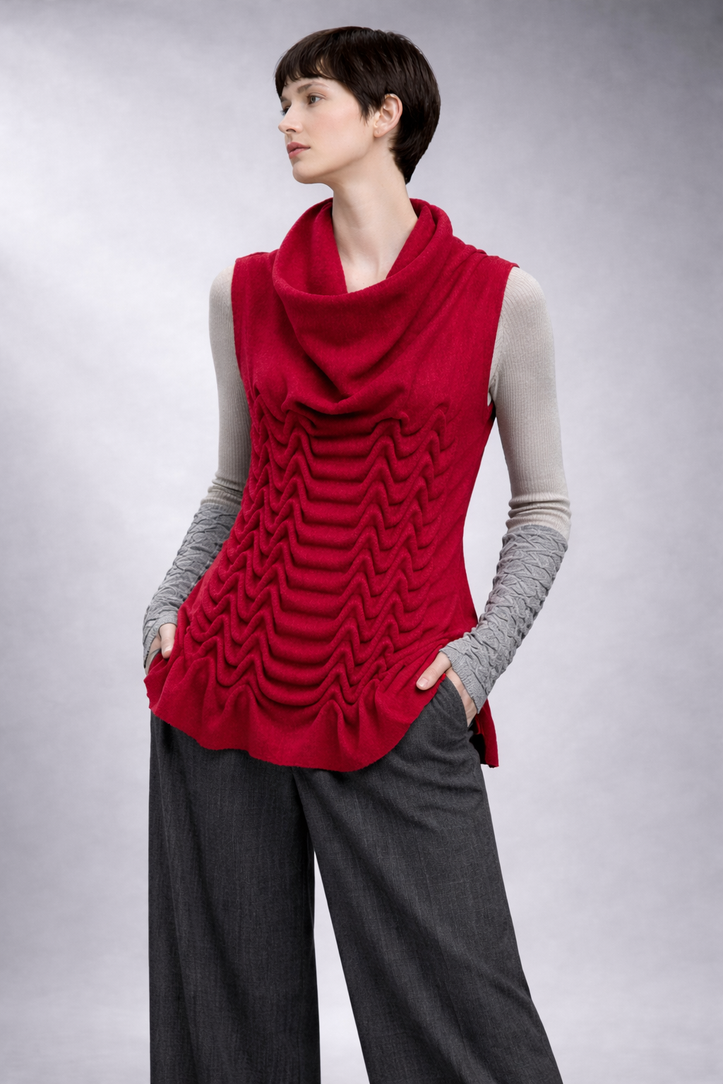 Wave Vest with Hood