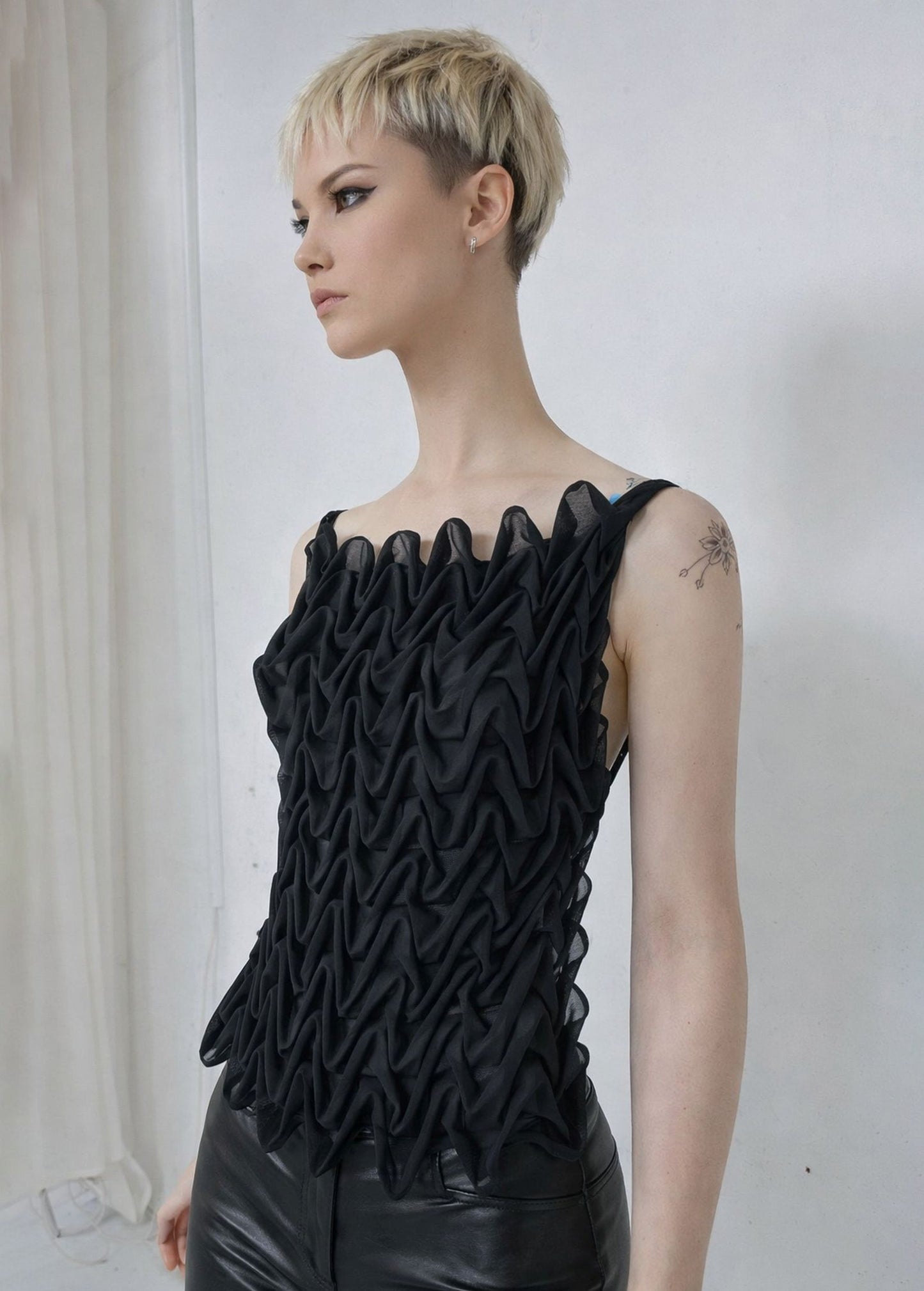 Dark Wave Front-Only Top
