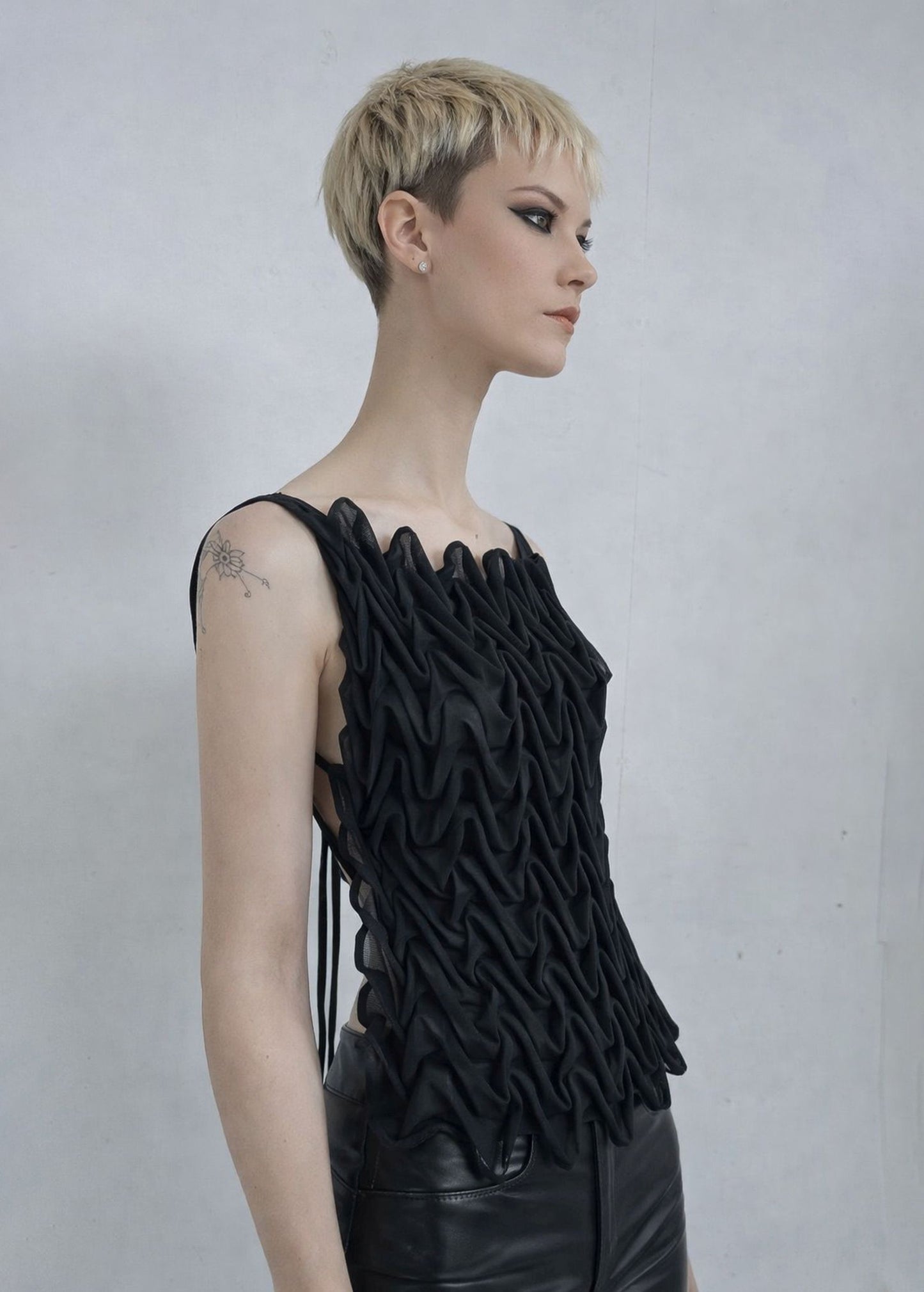 Dark Wave Front-Only Top